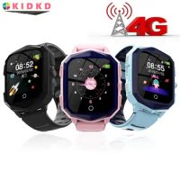 4G IP67 Waterproof Smart GPS WI-FI Tracker Locate Kid Student Remote Camera Monitor Smartwatch Video Call Android Phone Watch