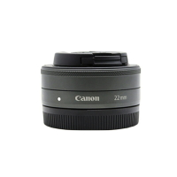金典二手佳能EF-M 22mm f/2 STM微單人像定焦餅干鏡頭22F2寄售【博野家居】
