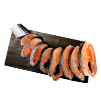 【築地一番鮮】團購組-智利鮭魚整尾切片真空組3kgX4箱(已代客切好)