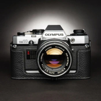 For Olympus OM 30 om10 om20 om30 Protective sleeve box base handwork Photo Camera Genuine leather cowhide Bag Body BOX Case