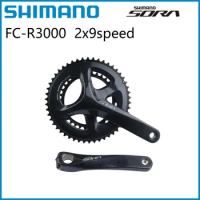 SHIMANO SORA FC R3000 Crankset 2x9s 170mm 175mm Road Crankset 2x9speed 50-34t For Road Bike Bicycle Part