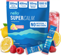 Nello Supercalm Powdered Drink Mix Cortisol Reducer  L Ksm-66 Magnesium Glycinate Vitamin D 3  On Th
