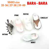 10493 BARA BARA ORIGINAL jelly sandal WEDGES karet wanita sendal jepit wedges import cewek barabara