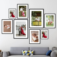 PAKET HEMAT CETAK FOTO BINGKAI CUSTOM HIASAN DINDING PAPAN BINGKAI MDF LANGSUNG TEMPEL TANPA PAKU