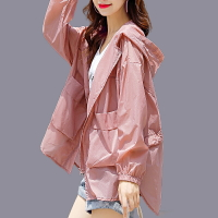 防曬衣女2022夏季冰絲透氣寬松可外穿洋氣韓版戶外防曬服薄款外套
