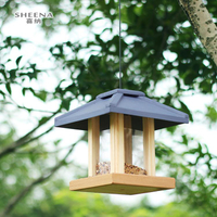 餵鳥器 法式全景喂鳥器天空之境戶外喂鳥器野鳥保護喂食飼鳥庭院慈悲布施 三木優選