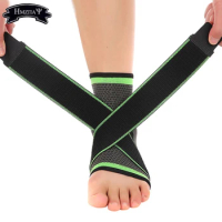 1PCS Men Sports Strap Guards Ankle Protectors Basketball Outdoor Climbing Protector Ankles Support Brace Badminton Gym Fitness