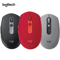 Logitech M590 Wireless Mute Bluetooth Mouse 2.4ghz Dual Mode 1000 Dpi Multi-device Optical Silent Mouse Pc Accessory Office Mac
