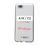 Case Bening untuk Realme C2 case polos soft softcase softshell silikon cover casing kesing housing k