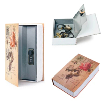 Multi Functional Book Safe with Digital Code Lock Store Cash and Small Objects