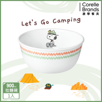 【美國康寧】CORELLE SNOOPY CAMPING-900ml拉麵碗