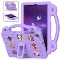 3D Cartoon EVA Kickstand Case For Lenovo Tab M10 HD 2nd TB-X306F TB-X306X 2020 10.1 Full Body Handle Kids Safe Tablet Cover