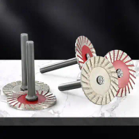 5pcs Pousbo® Stone carving 40mm blades Mini Diamond Saw Blades Disk Cutting Turbo Disc with Thread