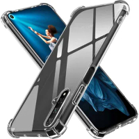 Clear Shockproof Phone Case For Huawei Nova 5T Nova 9 Nova 9SE Nova 10 10Pro Y70 Silicone Case Back Cover Slim TPU Thick Shell