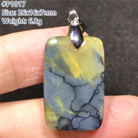 Natural Blue Yellow Pietersite Pendant Jewelry For Woman Man Healing Gift Luck Crystal Beads Silver Namibia Energy Stone AAAAA