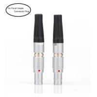 Pair HP105 Gold Plated Male headphone Pin for DIY Focal Utopia Cable Connectors ADAPRER