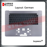 Genuine 99 New A1707 Top Case German Keyboard For MacBook Pro Retina 2016 A1707 Palm Rest German Layout Cover Case Replacement