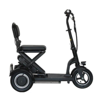 Three Wheel Foldable Cheap Mobility Adult E Scooter Handicapped Scooters Electric Tricycle For Sale