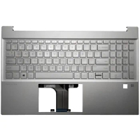 New For HP Pavilion 15-EH 15-EG 15Z-EH TPN-Q245 Q246 Laptop Palmrest Case Keyboard US English Version Upper Cover