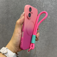 Magsafe เคสชาร์จไร้สายแบบแม่เหล็ก สองสี เข้ากันได้กับ iPhone 16, 15, 14, 13, 12, 11, Pro Max, Plus, 