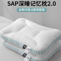 New Spa Deep Sleep Memory Pillow Pillow Core Cervical Vertebra Support Sleep Aid Student Dormitory D
