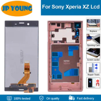 5.2" Original LCD For SONY Xperia XZ F8331 F8332 LCD Display Touch Screen Digitizer Replacement For SONY XZ lcd with frame