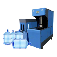 High Speed Automatic 5 Gallon Pet Preform Blowing Machine Plastic Beverage Water Blowing Machine Stretch Blow Moulding Machine