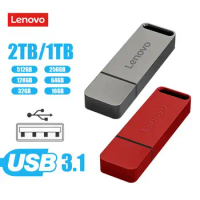 Lenovo USB Flash Drive 2TB 1TB USB 3.1 Pendrive 128GB 256GB 512GB Interface USB Stick Pen Drive Flash Disk For Table PC/Laptop