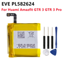 EVE PL582624 Battery For Huami Amazfit GTR 3 GTR 3 Pro Smart Watch Battery + Free Tools