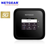 Nighthawk Netgear M6 Pro MR6500 5G WiFi 6E Mobile Hotspot LTE CAT20 Router With 5G mmWave and Sub-6 bands IPV6 Support