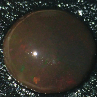 batu permata kalimaya Banten jenis teh jarong dimensi 8 mm