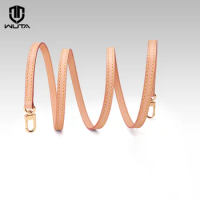 WUTA Genuine Leather Bag Strap for LV Pochette Bags Acceessories Shoulder Straps Vachetta Leather Handbag Belt Replacement Strap