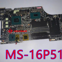 MS-16P51 MS-17C51 FOR MSI GE63 GE63VR GE73 GE73VR LAPTOP Motherboard With I7-8750H AND GTX1070M Works Perfectly Free Shipping
