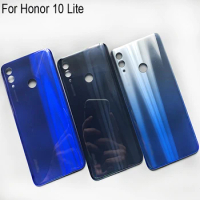 100% New Battery Back Rear Cover Door Housing For Huawei Honor 10 Lite Battery Back Cover Honor10 Lite Repair Parts Replacement