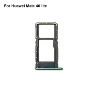 For Huawei Mate 40 lite SIM Card Tray + Micro SD Card Tray Holder Slot Adapter Socket For Huawei Mate40 lite 40Lite