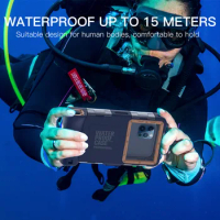 Mobile phone diving waterproof case for Oppo R15X A11X R9S A5 A8 A9 K3 A59S A72N 5G Realme GT neo Ne