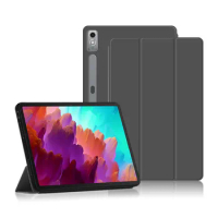 Case For Xiaoxin Pad Pro 12.7 inch Case 2023 Trifold PU Leather Stand Tablet Coque For Lenovo Tab P12 Case For Lenovo 12.7 Cover