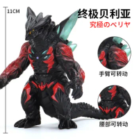 11cm Small Soft Rubber Monster Arch Belial Original Action Figures Model Furnishing Articles Children's Assembly Puppets Toys