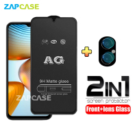 Paket 2 IN 1 Tempered Glass Anti Glare Xiaomi Poco M4 5G Free Tempered Glass Camera