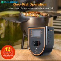 INKBIRD ISC-007BW Oven Temperature Controller WIFI/BT Connect for Big Green Egg Kamado Joe Weber Primo Resistant to 120V-220V
