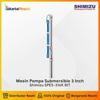 Shimizu SPES-316K BIT Pompa Celup Sumur Dalam 0.75 HP Submersible Satelit 3 Inch Full Stainless Stee