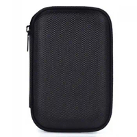Black Carry Storage Case Cover Pouch for 2.5 Inch USB External HDD WD Hard Disk Drive Protector Enclosure