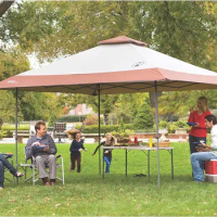 Coleman Back Home Pop-Up Canopy Tent, 13x13ft Portable Shade Shelter Sets Up in 3 Minutes with UPF 50+ Sun Protection