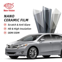 1mX3m VLT50% High Rejection IR100% Nano Ceramic Car Window Tint Film Auto Glass Decorative Sun Control Film