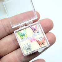 Dollhouse mini Butterfly Specimen Box Capture Butterfly Insect Miniature Hanging Home Wall Home Decor Decoration