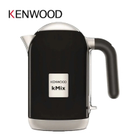 kMix 不銹鋼電水壺 電熱水壺 舒適防滑手柄 黑色 ZJX650BK 1公升 2200瓦