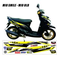VARIASI STIKER MOTIF ART CUSTOM VARIASI MIO OLD/MIO SMILE STRIPING CUSTOM STICKER/STRIPING VARIASI N