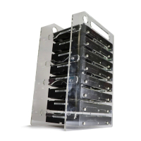 87HA Hard Disk Bracket สำหรับ3.5in HDD Storage Bracket Organizer Case Rack Hard Drive Bay 3.5 ''Multi-Layers Optional Cooling