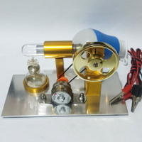 方寫斯特林發動機模型蒸汽物理科普技科學小制作小發明發實驗玩具