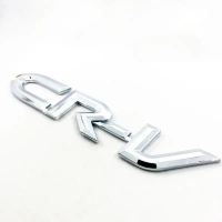 1 X ABS krom CRV Logo Auto, penutup bagasi kereta, lambang, lencana, pelekat, penggantian untuk Hond